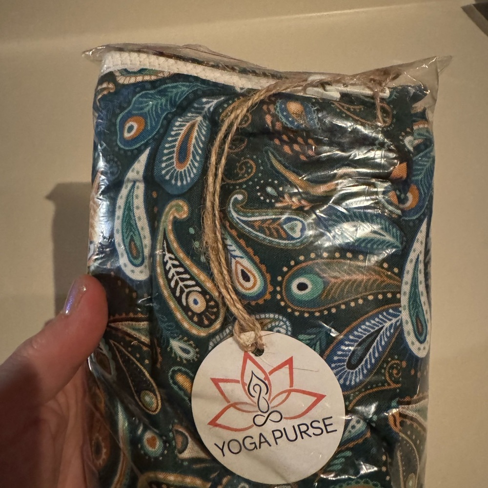 YogaPurse Paisley Yoga Mat Bag